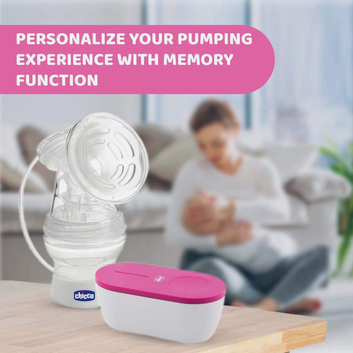 Chicco Baby Electric Breast Pump Natural Feeling