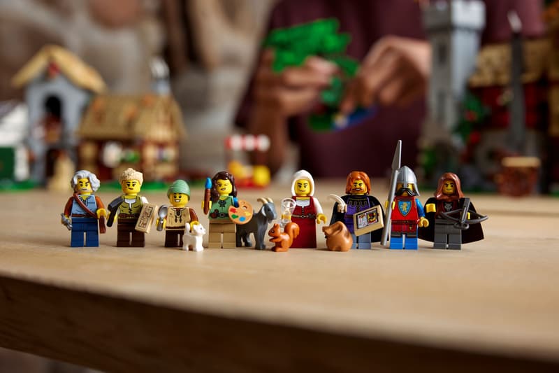LEGO Medieval Town Square