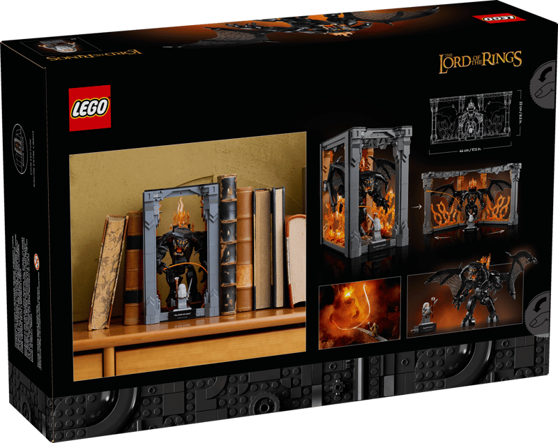 LEGO The Lord of The Rings: Balrog Book Nook