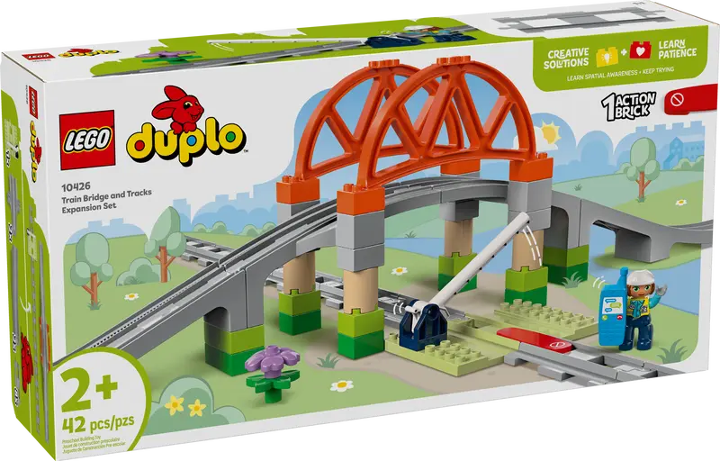 LEGO Train Bridge and Tracks