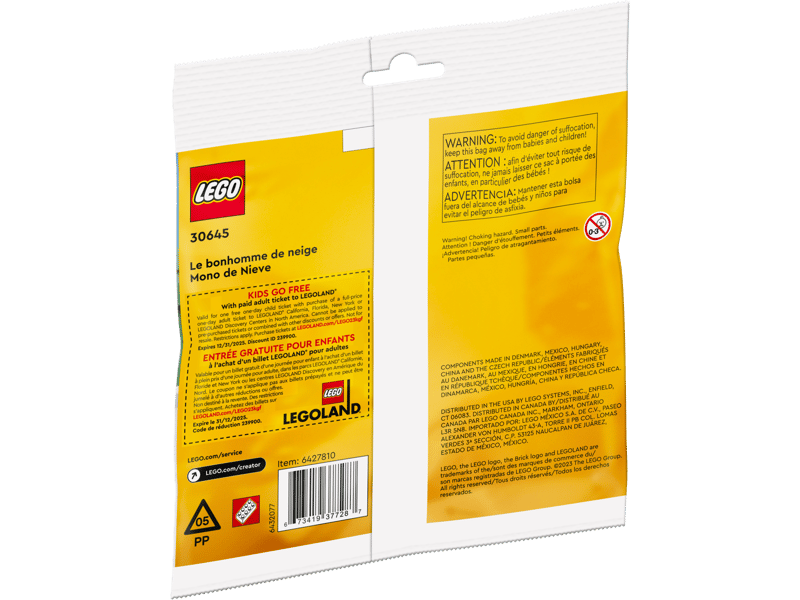 LEGO Snowman V110