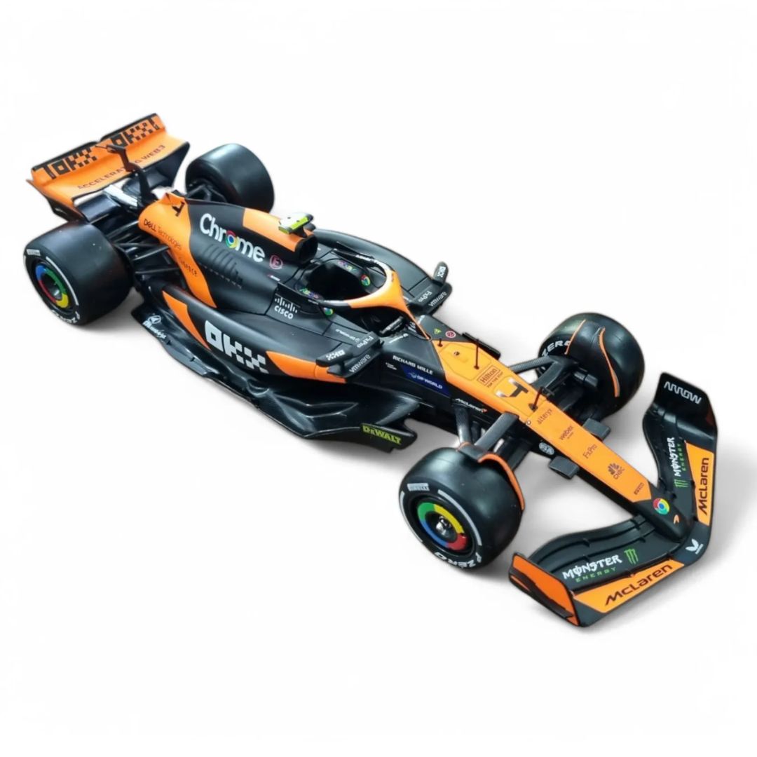 Bburago F1 Mclaren Mcl38 Miami Grand Prix 2024 1/24 Diecast