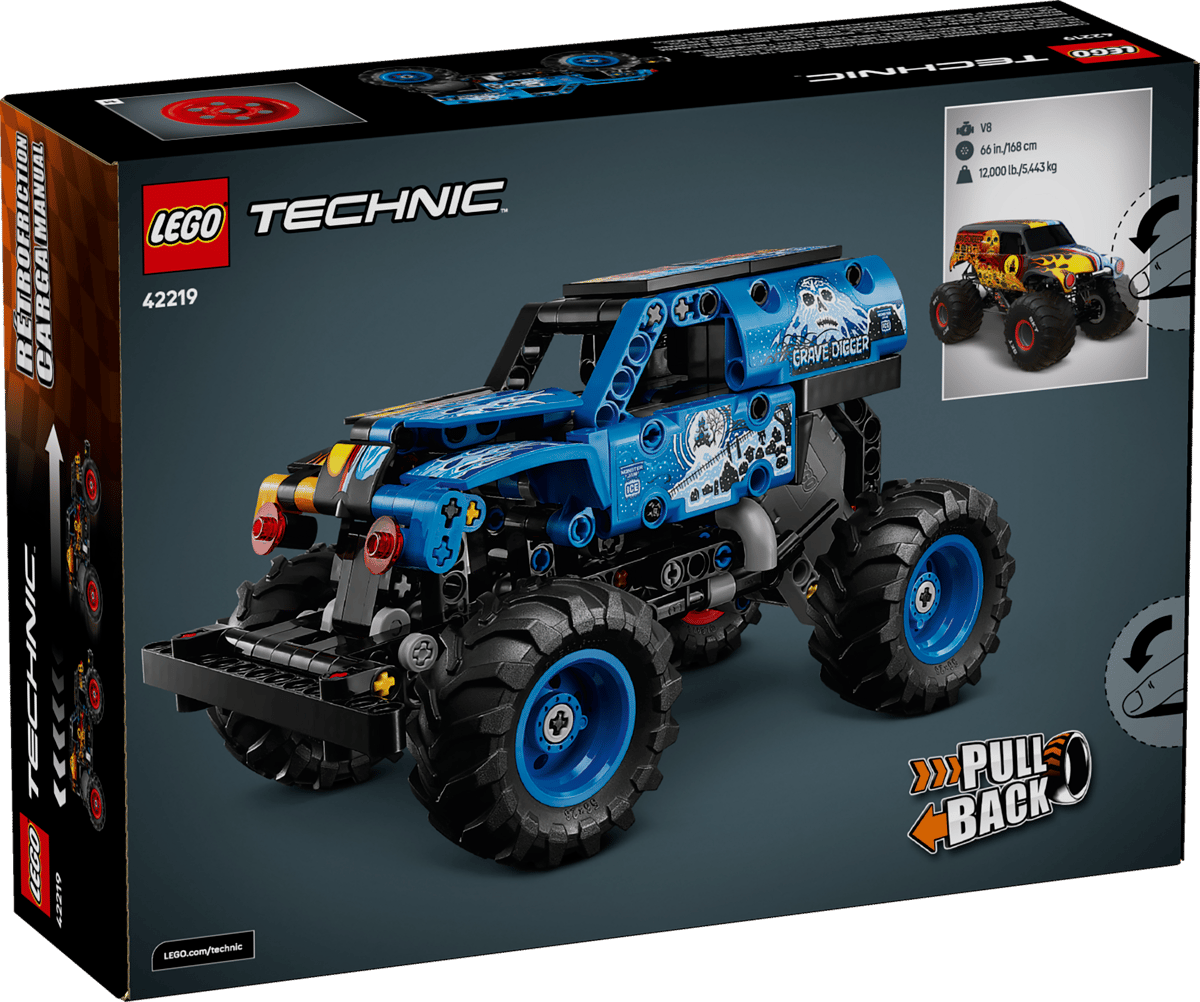 LEGO Technic Monster Jam Grave Digger Fire and Ice