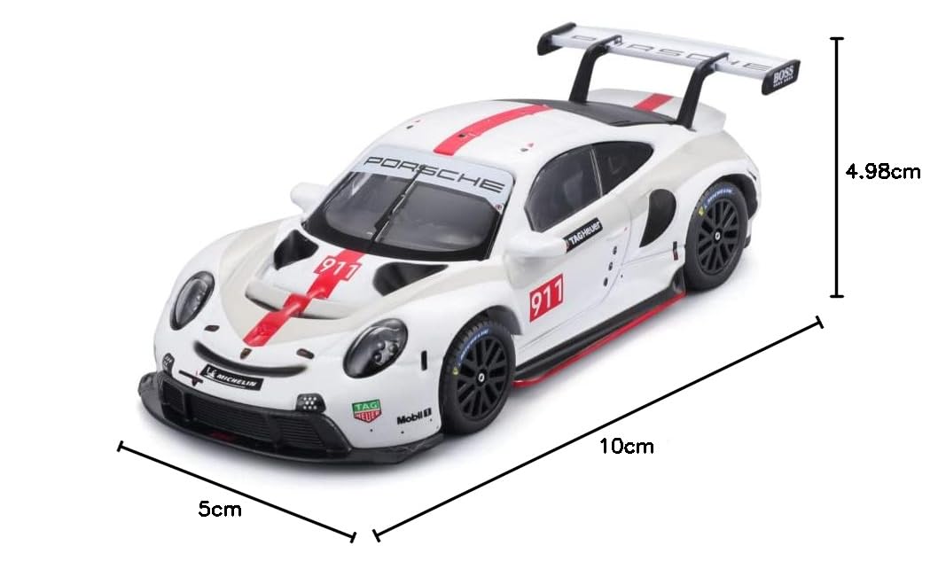 Bburago 1/43 Race Crystal Collection - Porsche 911 RSR