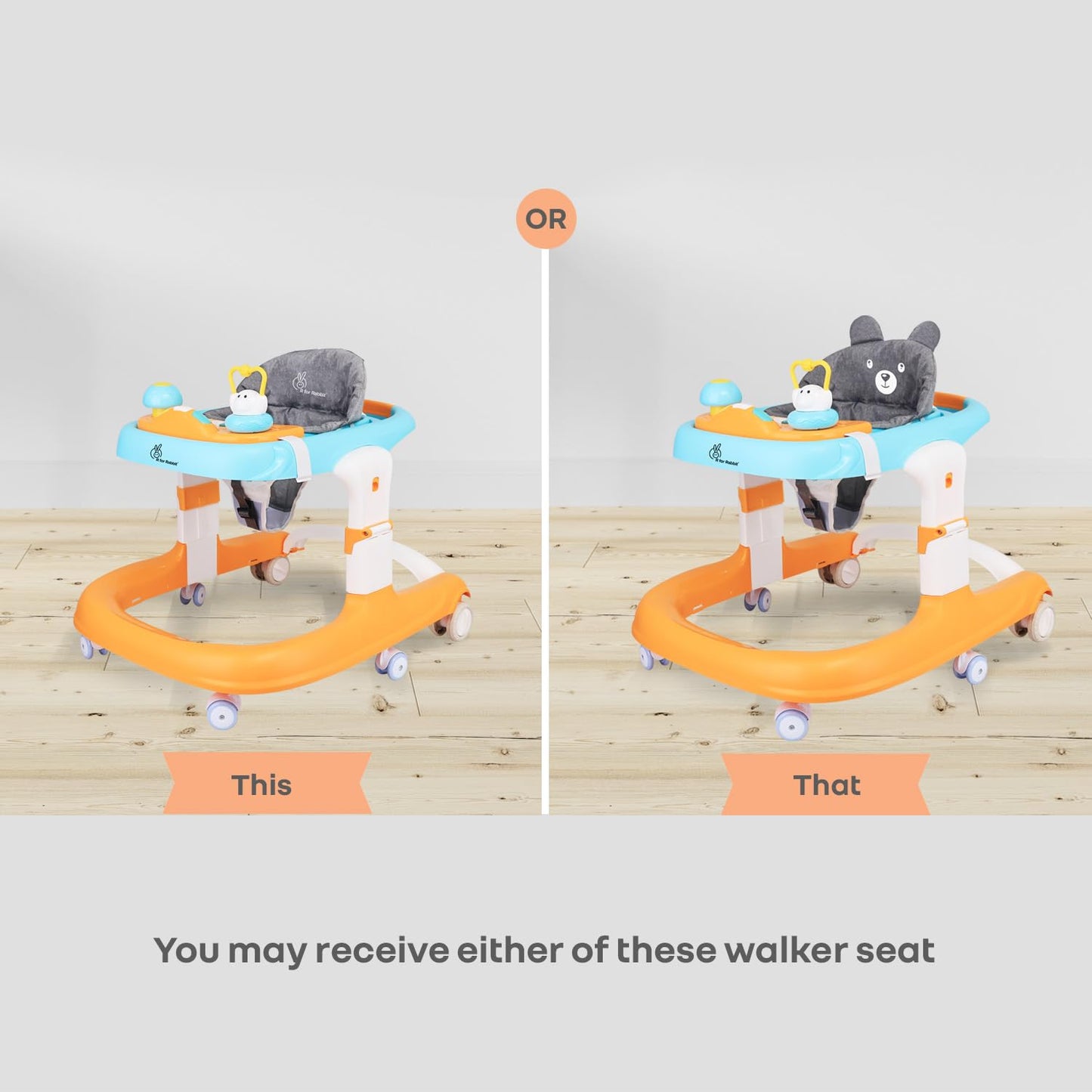 R for Rabbit Little Feet Sportz Baby Walker