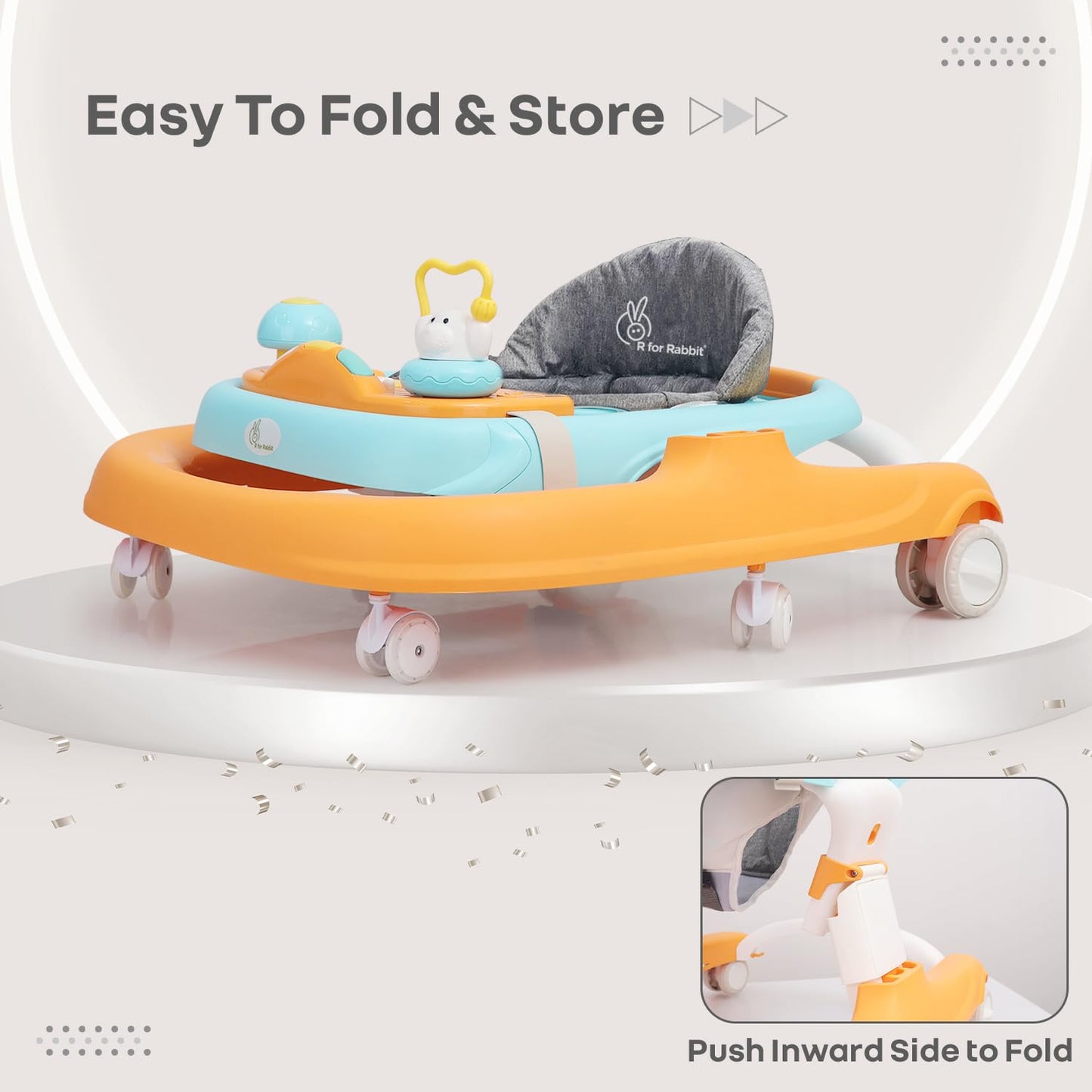 R for Rabbit Little Feet Sportz Baby Walker