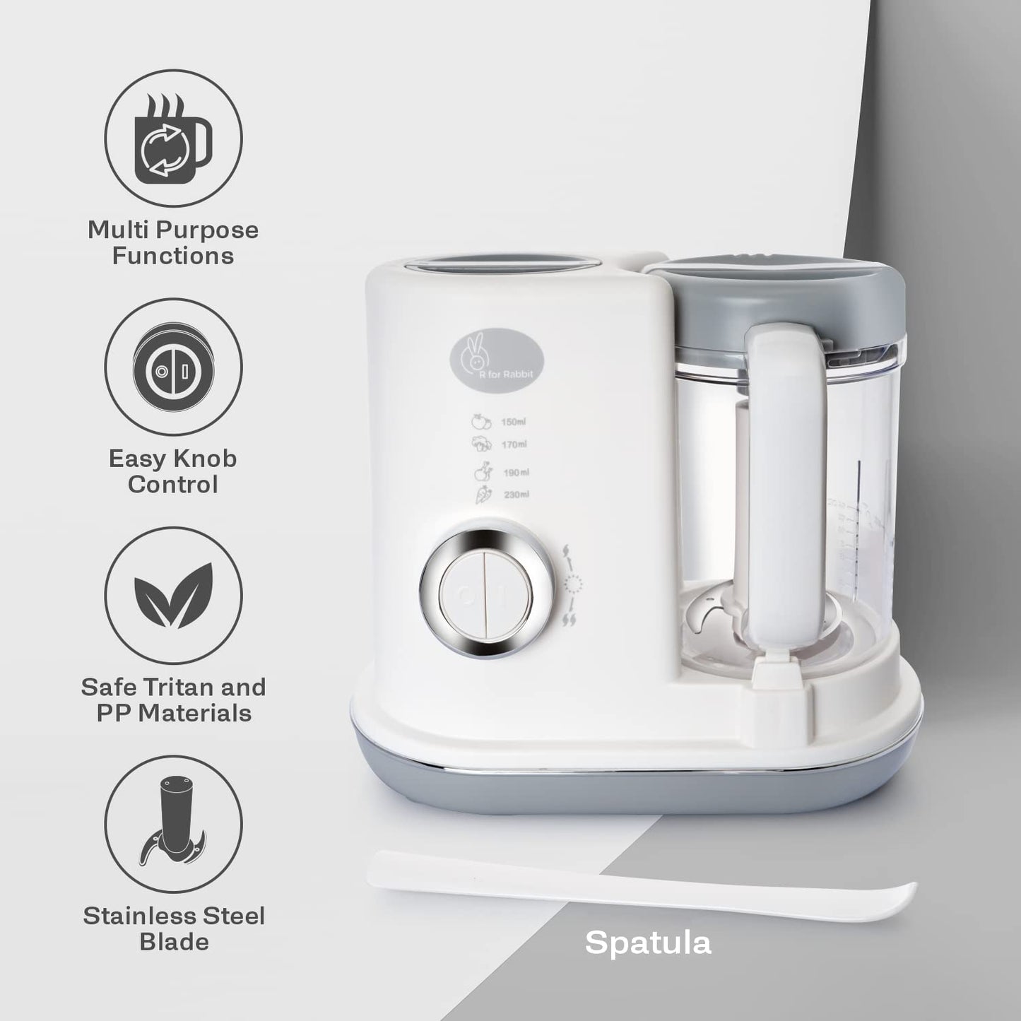 R for Rabbit i Bot Food Processor for Baby