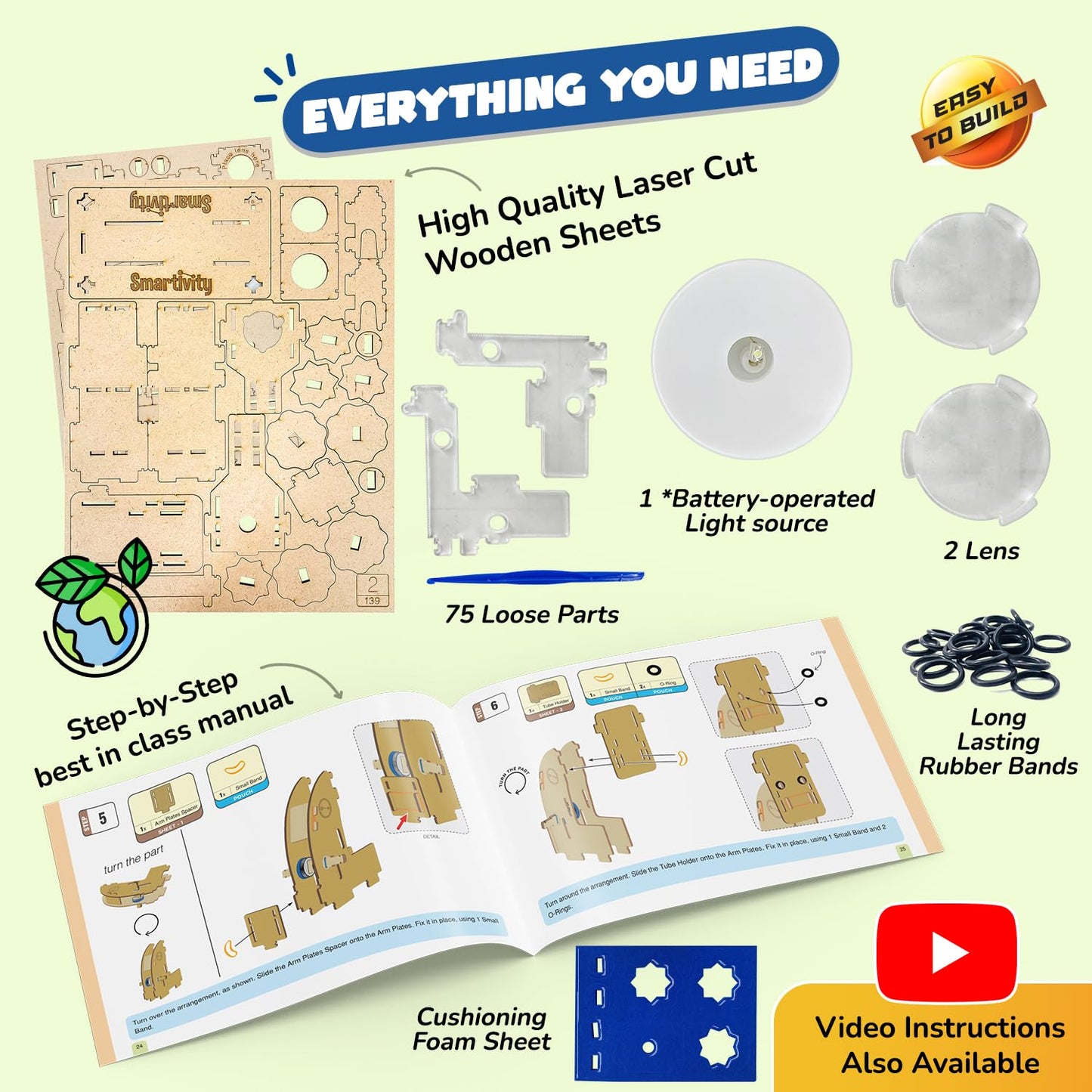 Smartivity Microscope 100x Zoom Toy