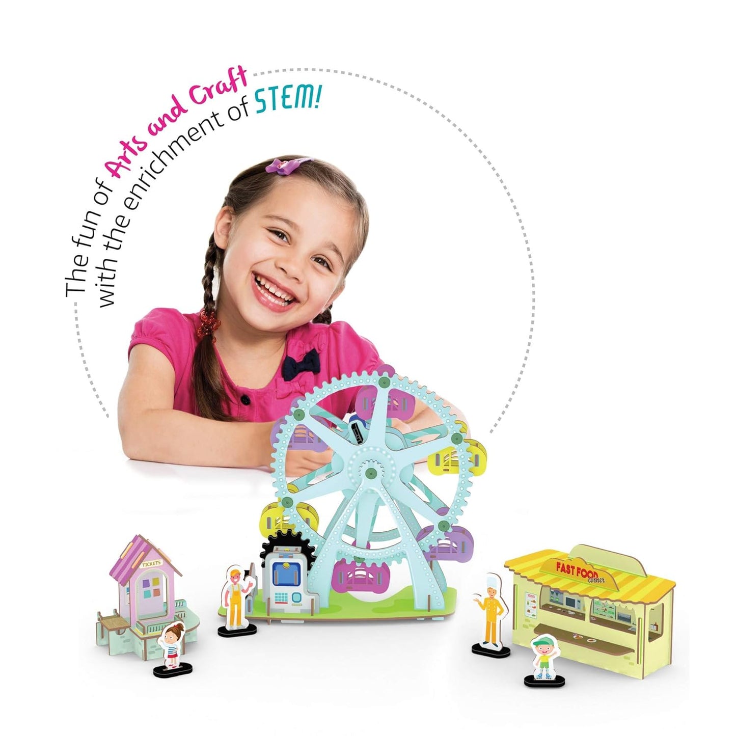 Smartivity Big Electric Giant Wheel