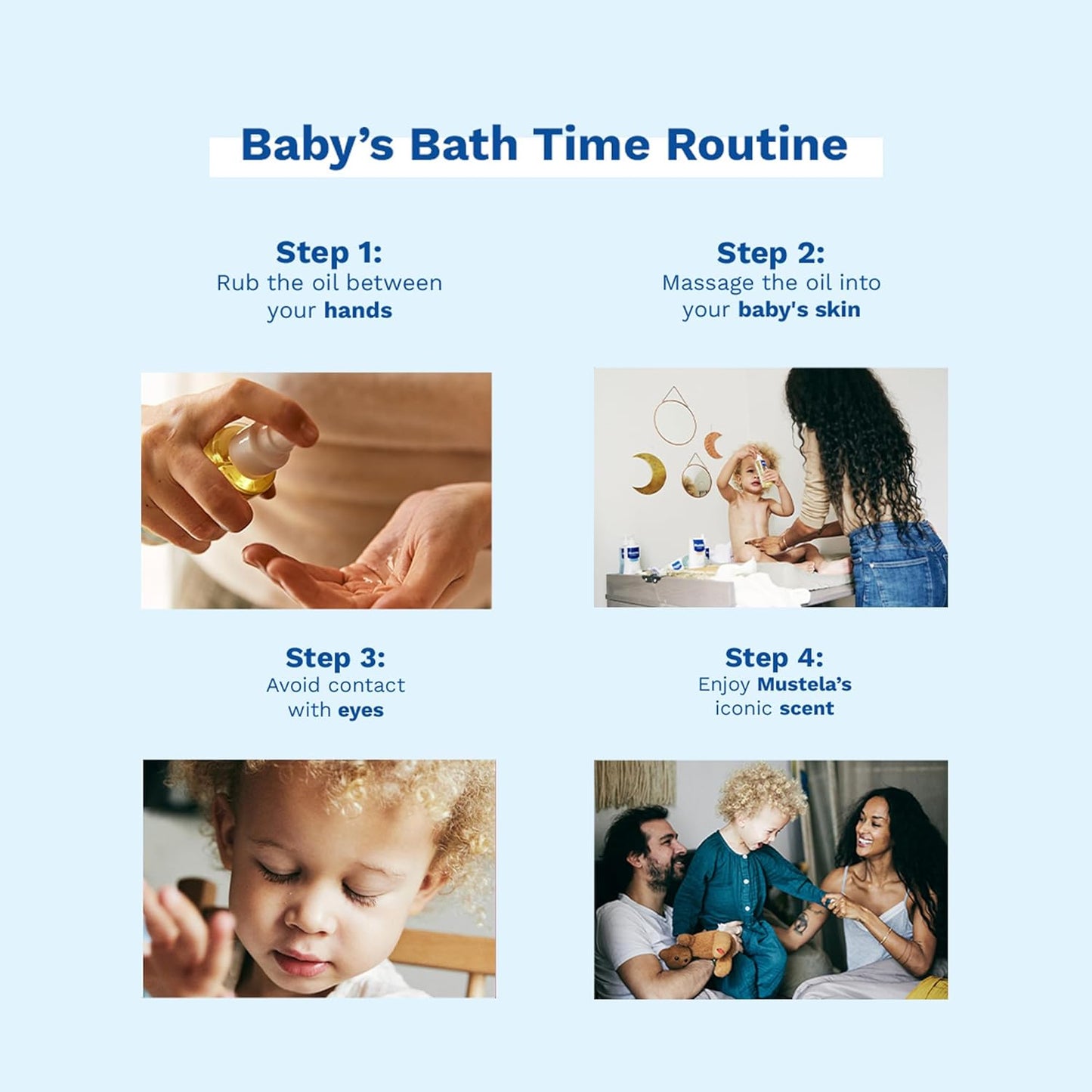 Mustela Baby Oil 100ml