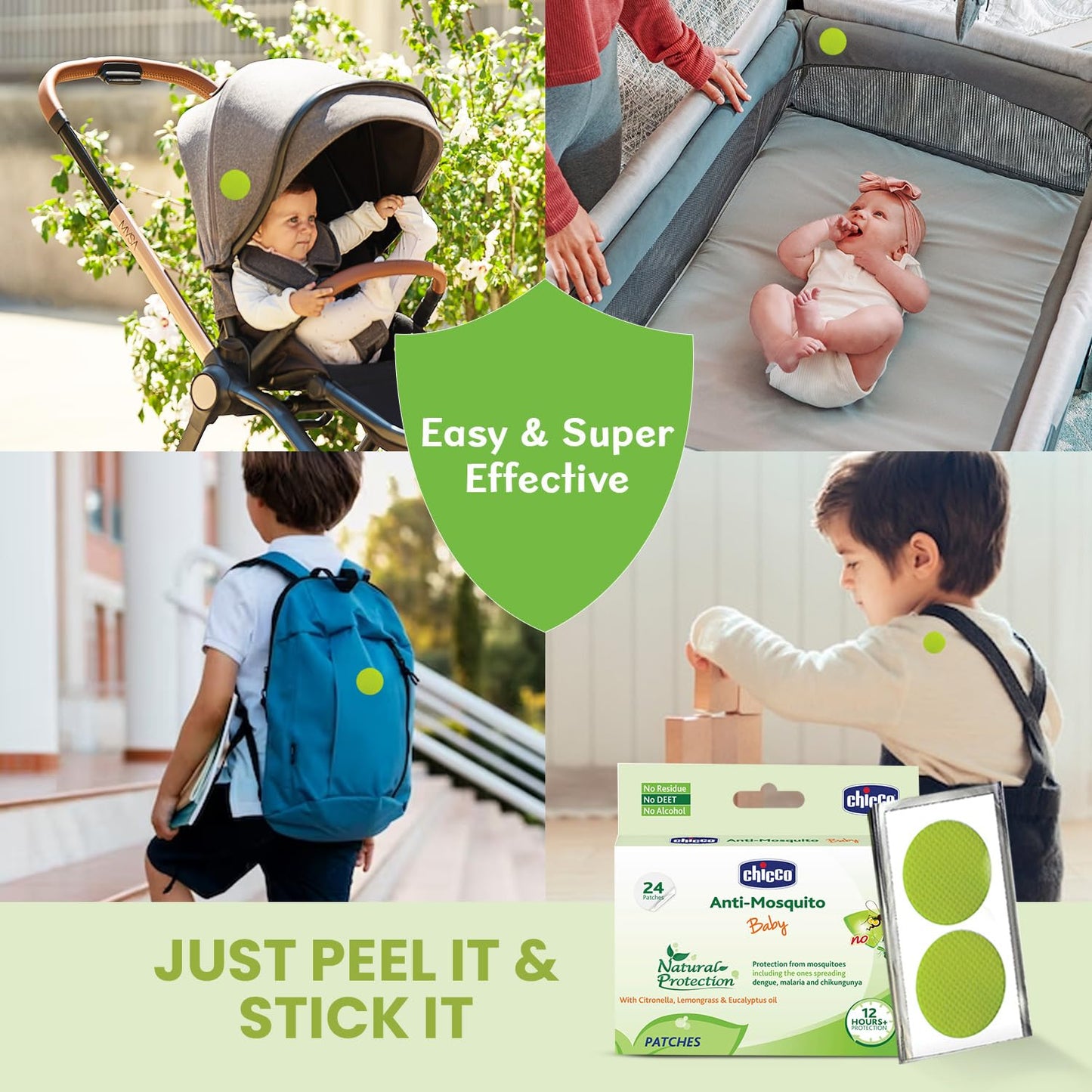 Chicco Anti-Mosquito Baby Patches