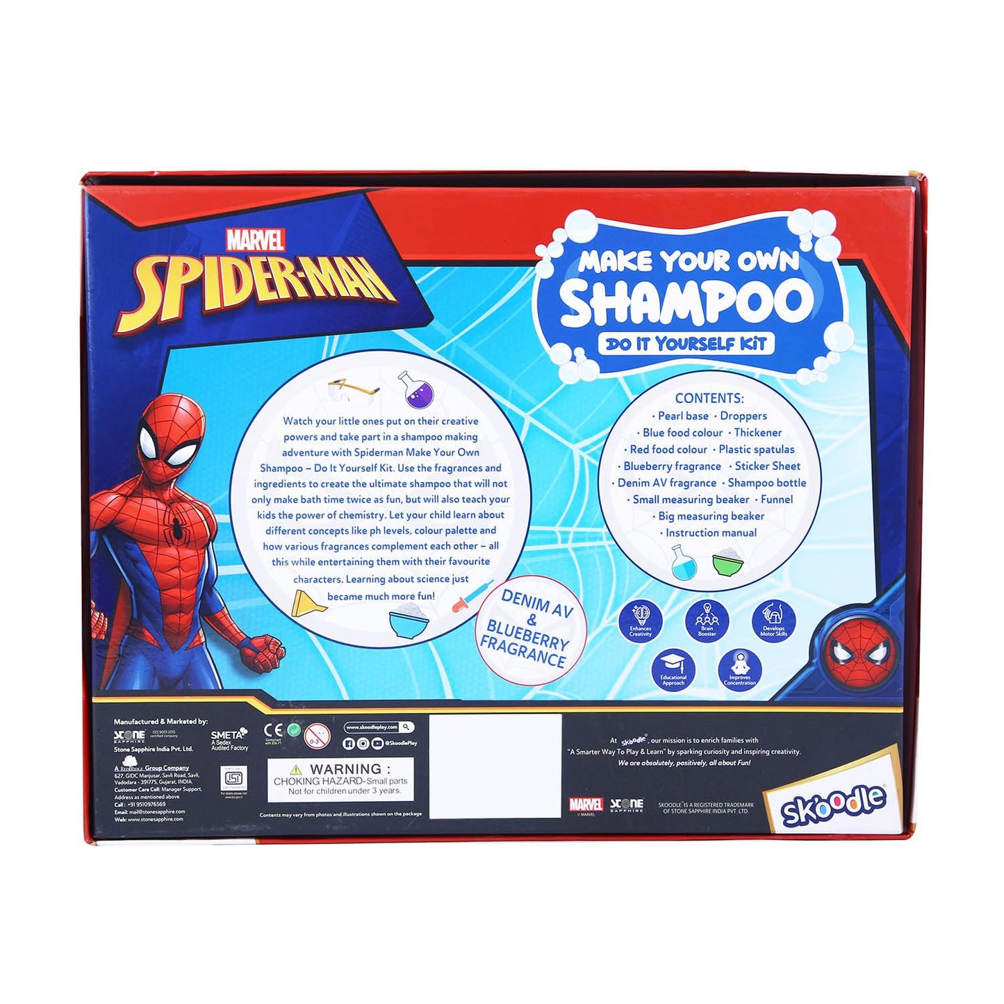 Skoodle Spiderman - Make Your Own Fresh Shampoo