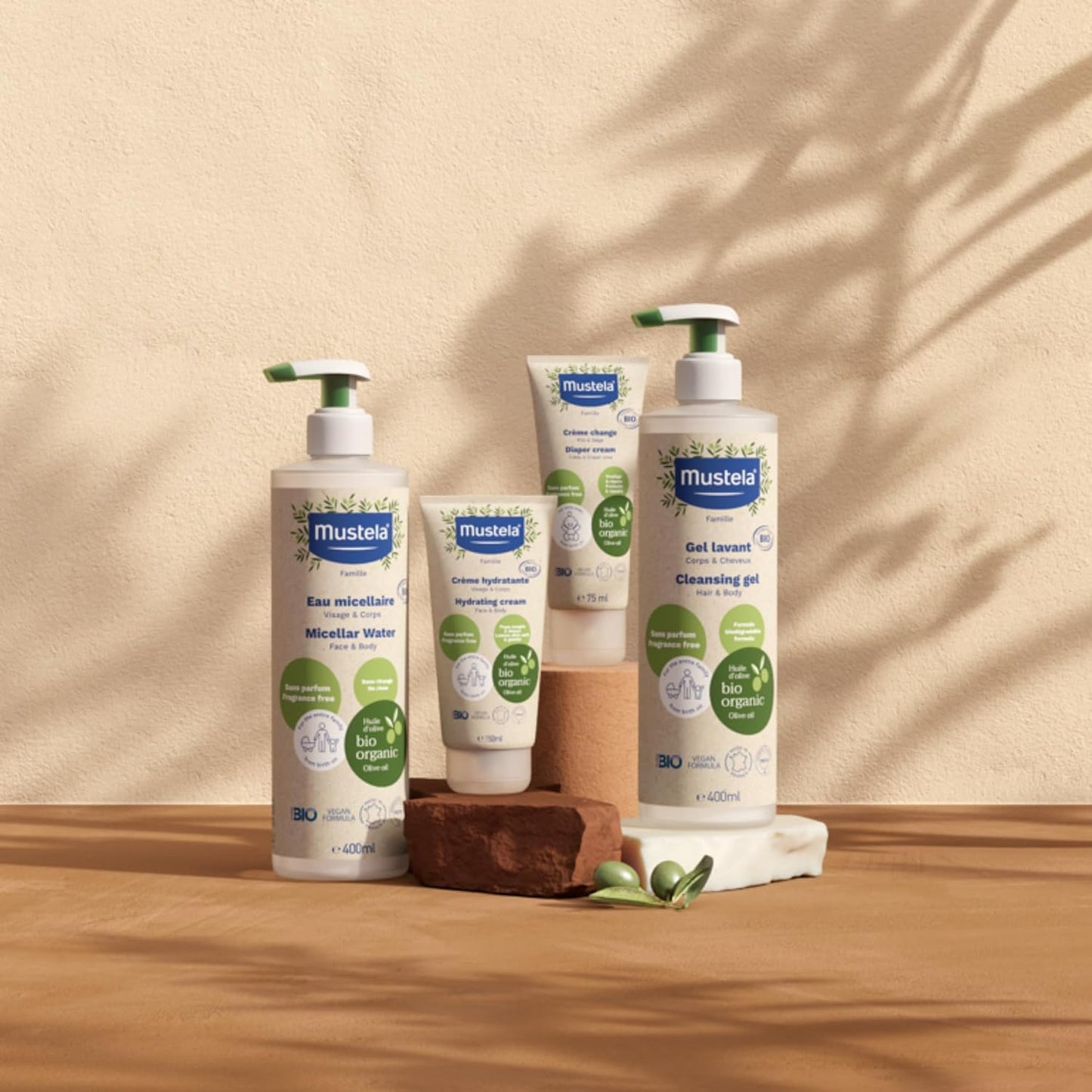 Mustela Baby Natural Diaper Cream - 75ml