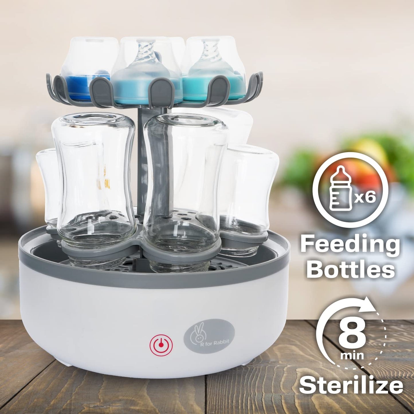 R for Rabbit i Bot Bottle Sterilizer Electric