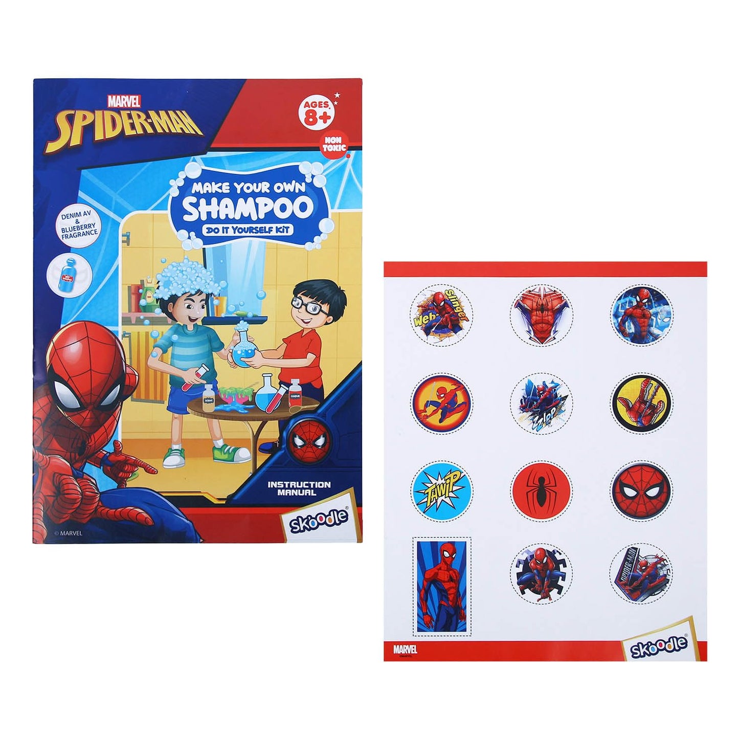 Skoodle Spiderman - Make Your Own Fresh Shampoo