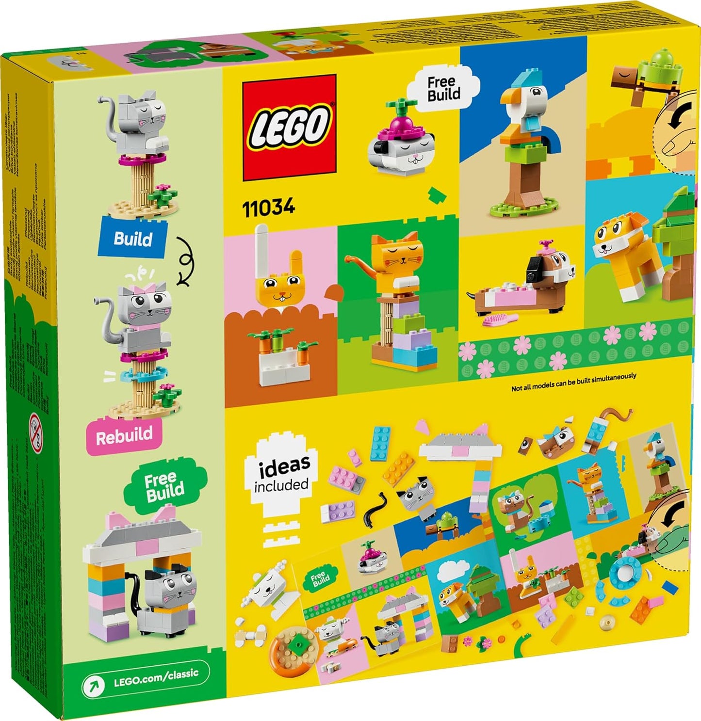 LEGO Classic Creative Pets Build-an-Animal