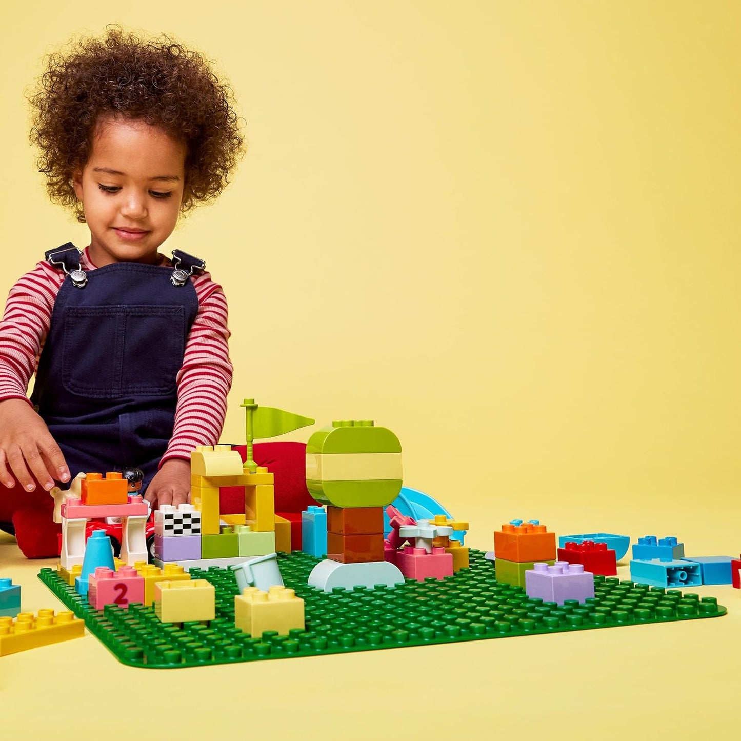 LEGO Green Building Plate