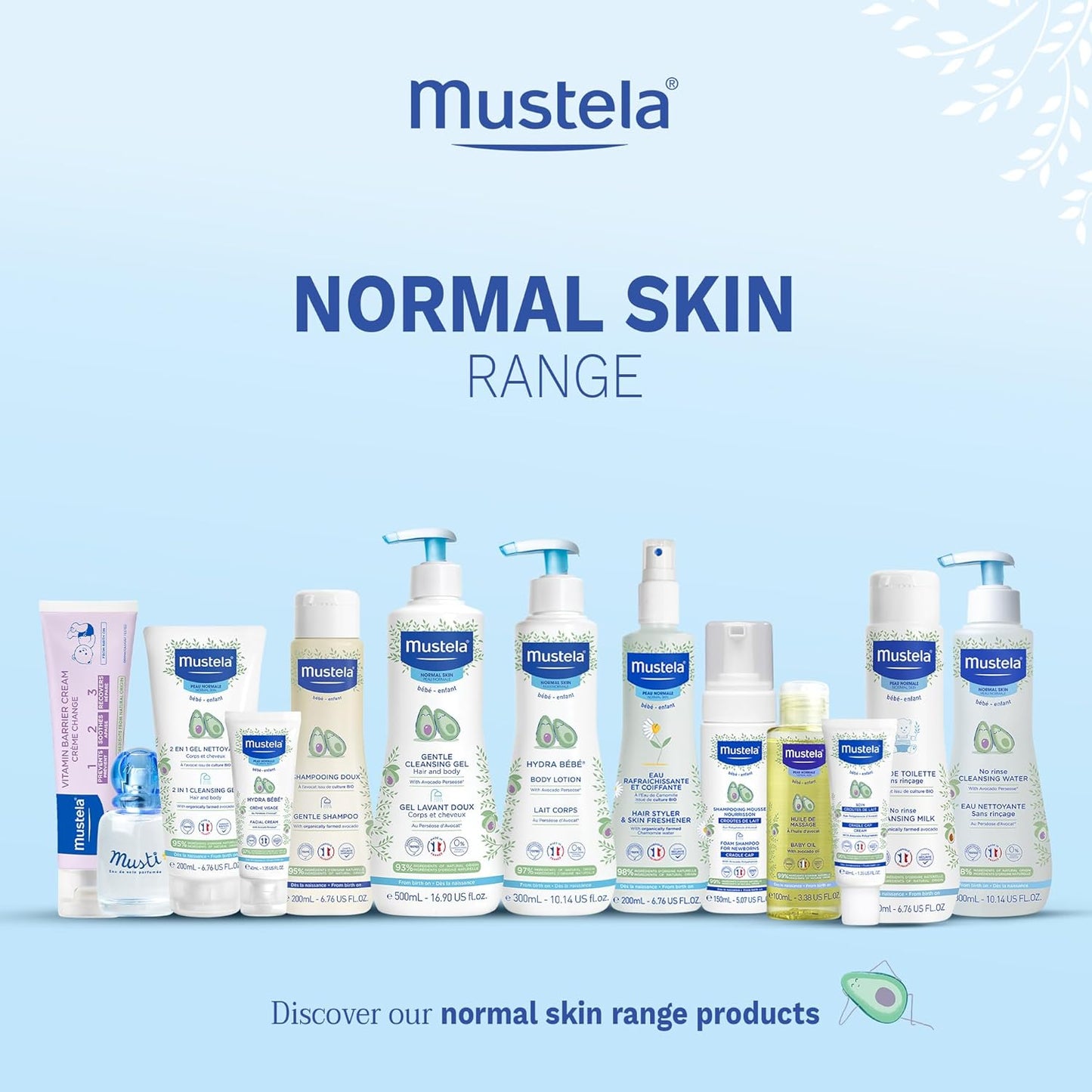 Mustela Foam Shampoo for Newborn 150ml