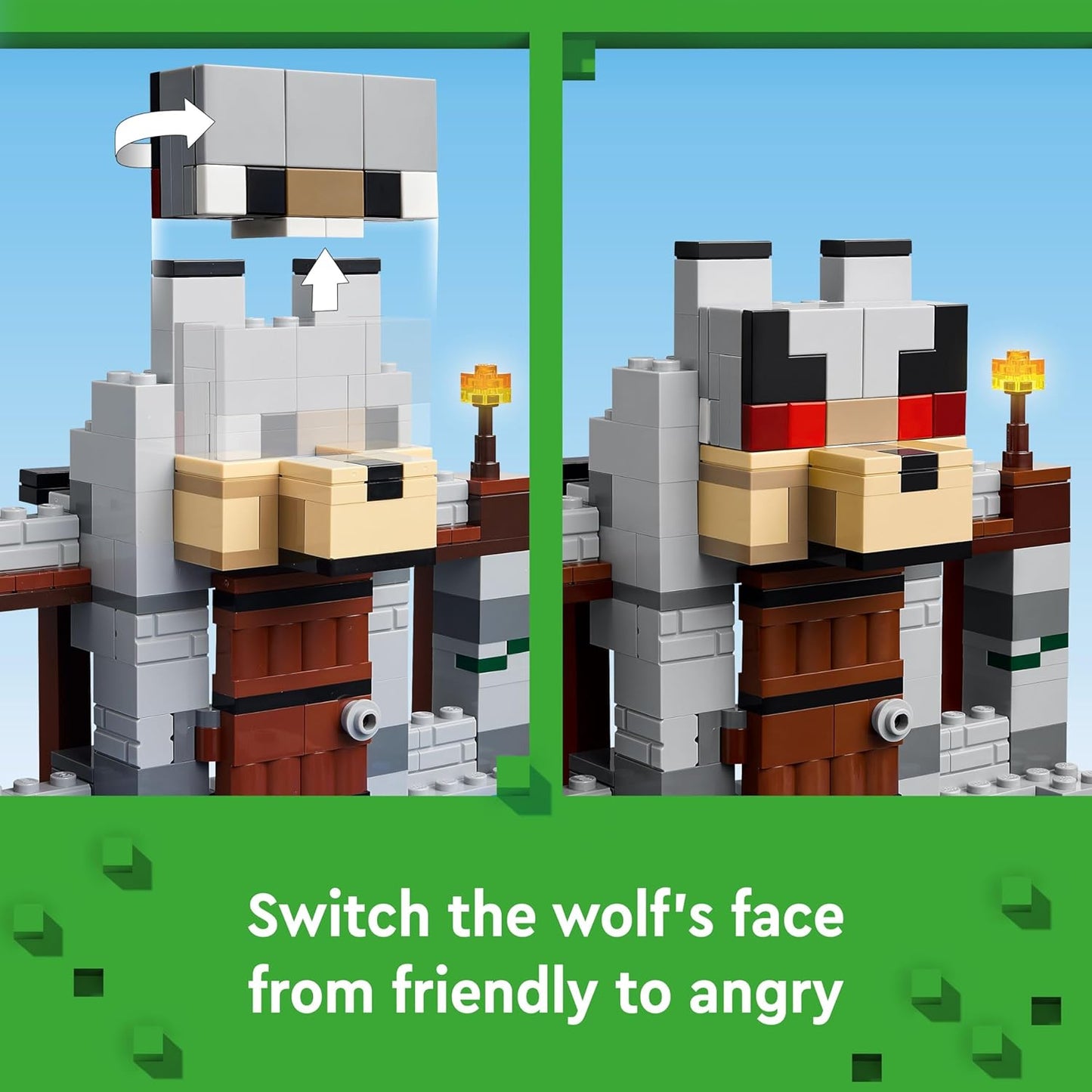 LEGO The Wolf Stronghold