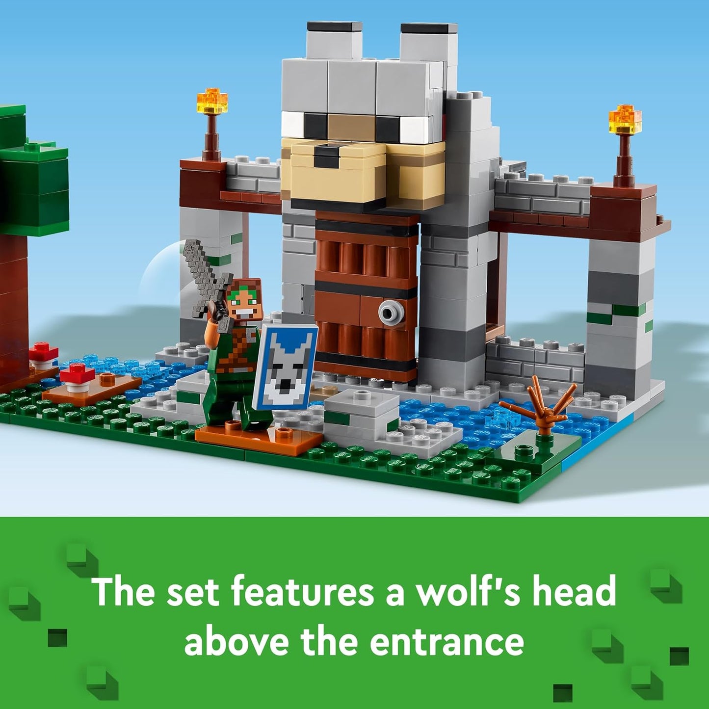LEGO The Wolf Stronghold