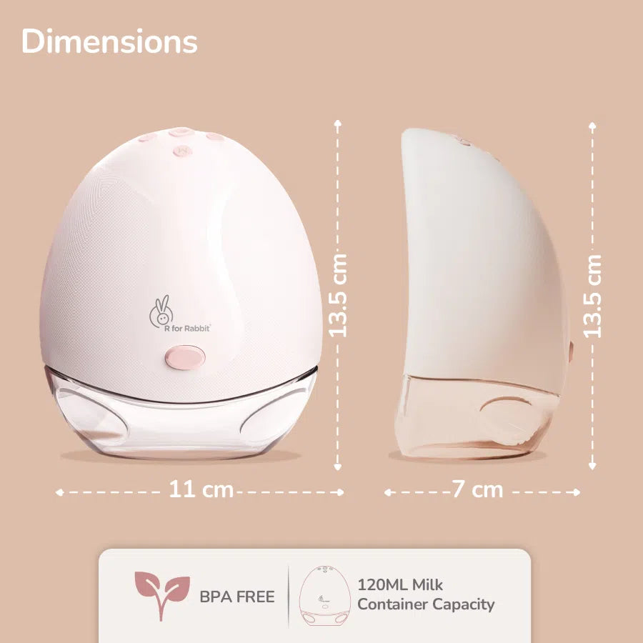 R for Rabbit First Feed Flexi Wearable Electric Breast Pump