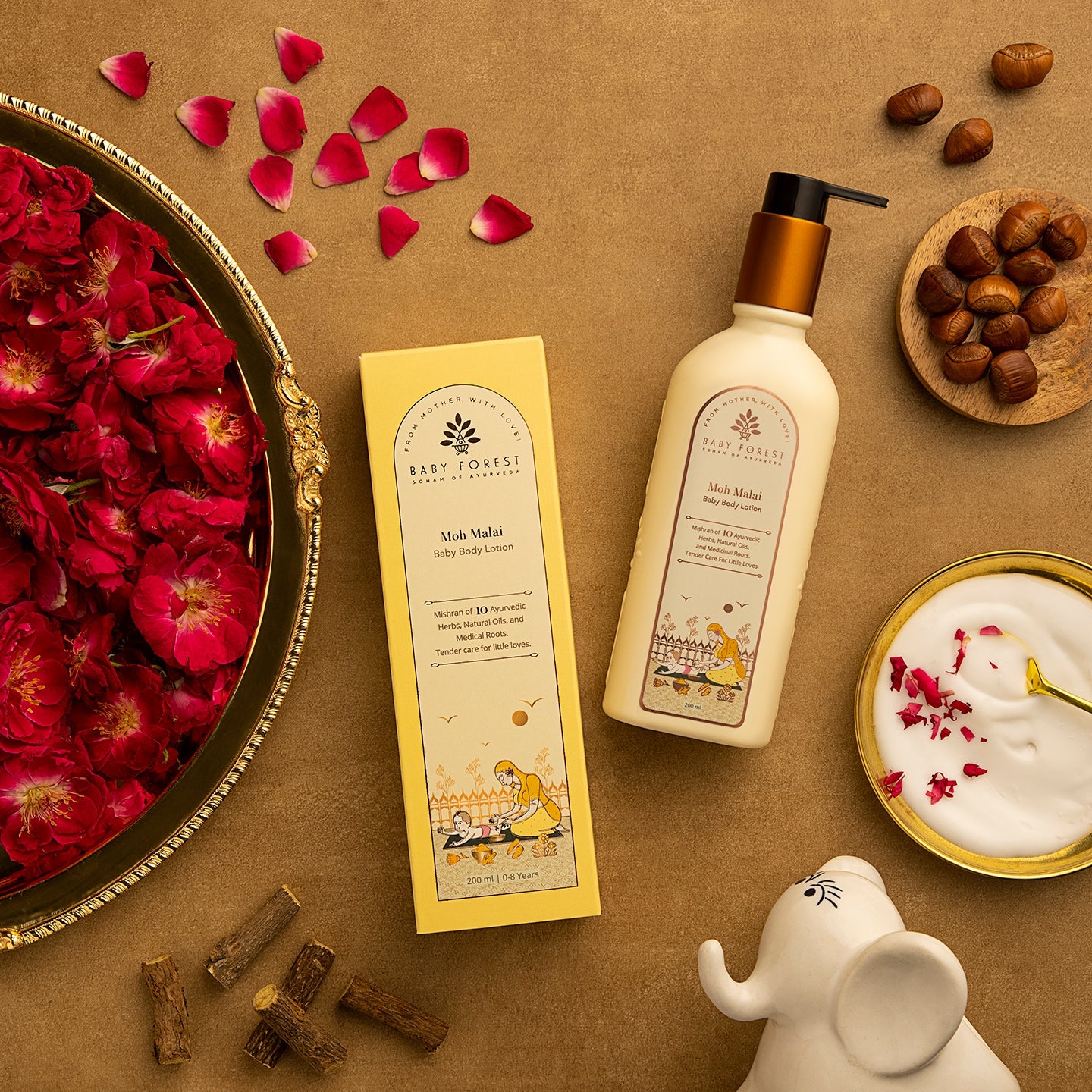 Baby Forest Moh Malai Baby Body lotion 200 ml