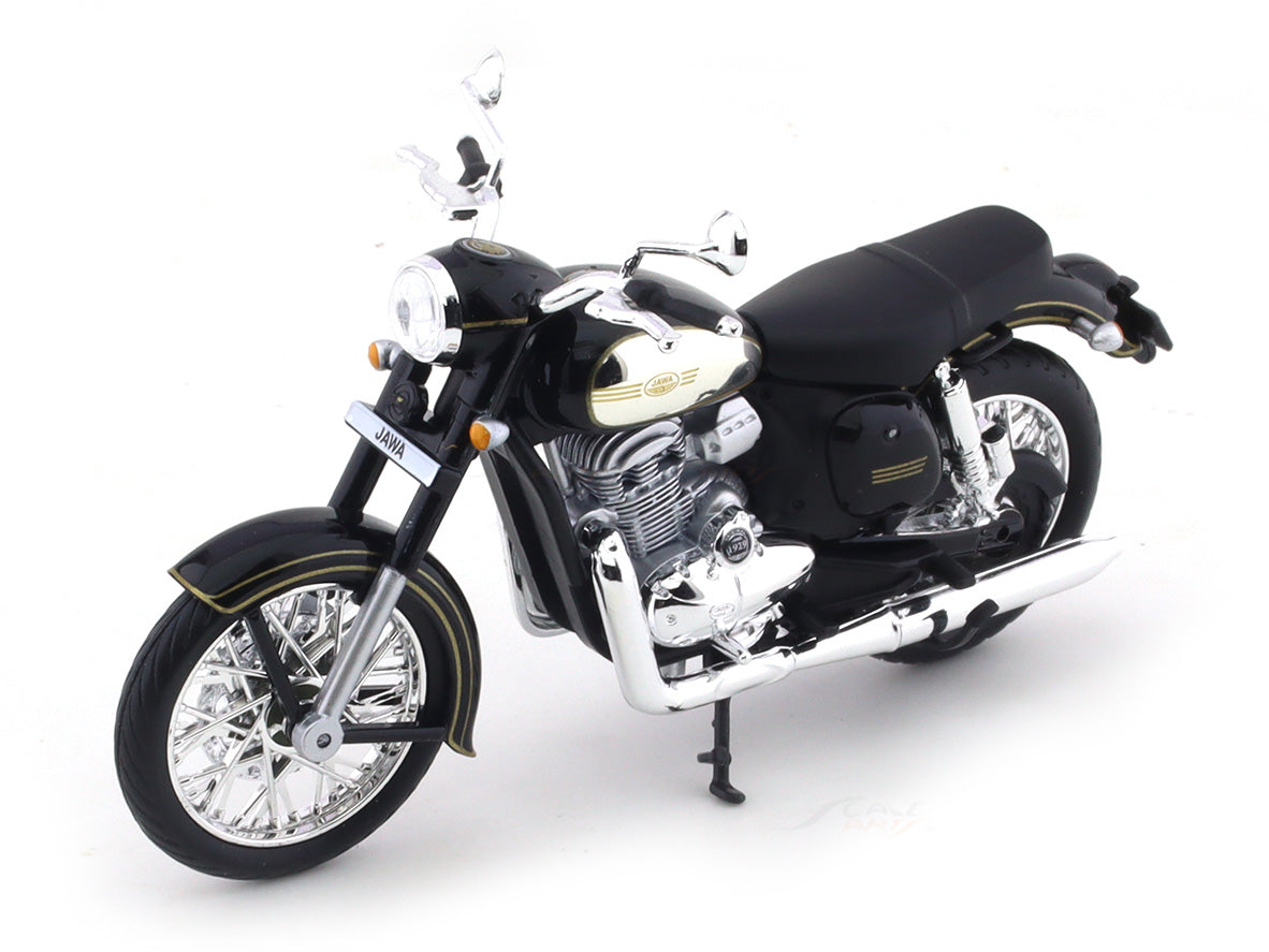 Maisto Jawa Classic Black 1:18 Scale Diecast Model