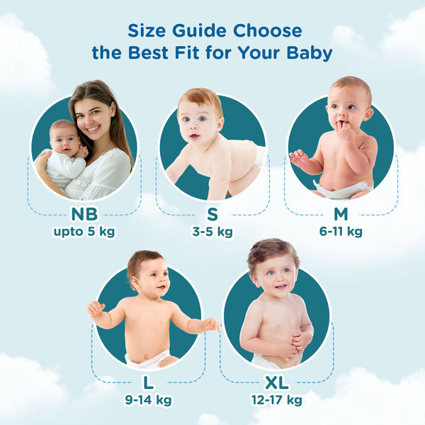 MeeMee Breathable Premium Baby Diaper Medium