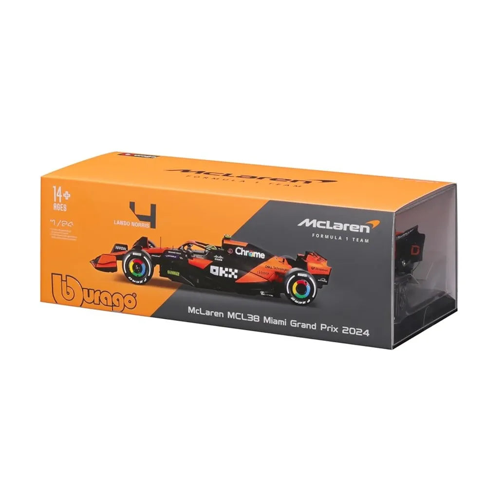 Bburago 1/24 Scale McLaren MCL38 Oscar Piastri #81