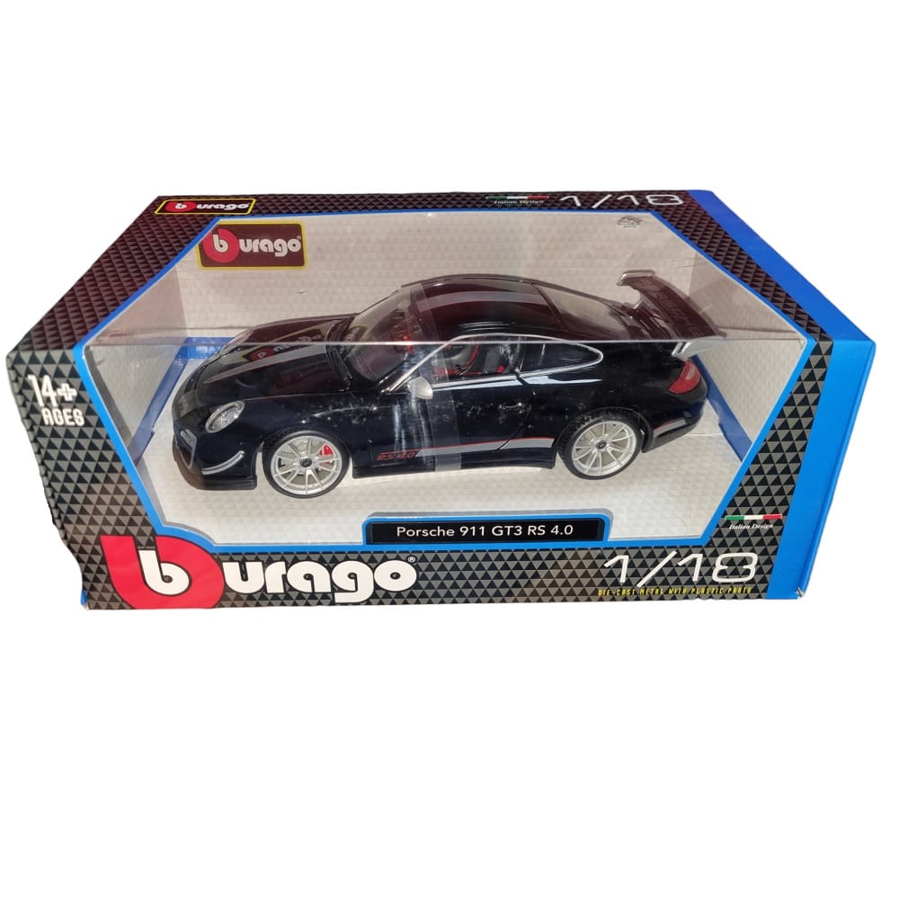 Bburago 1/18 Scale Porsche 911 GT3 RS 4.0 Diecast Car