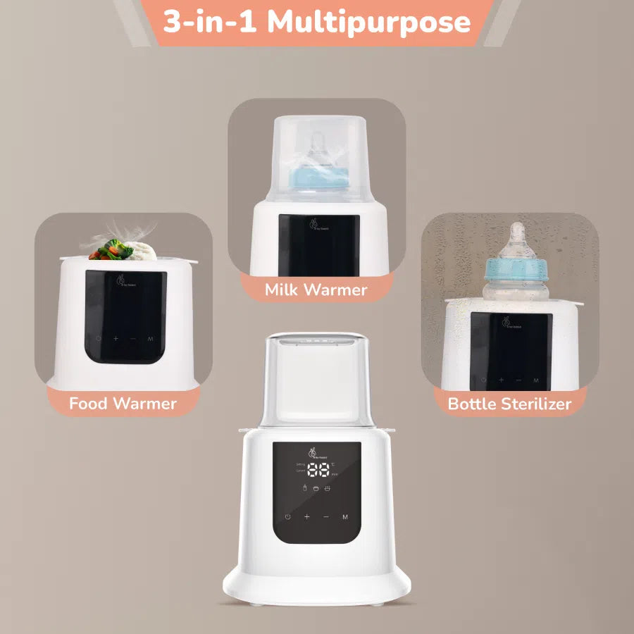 R for Rabbit Hot Bot Smart Baby Bottle Warmer 3-in-1 Multifunctionality And LED Smart Touch Screen