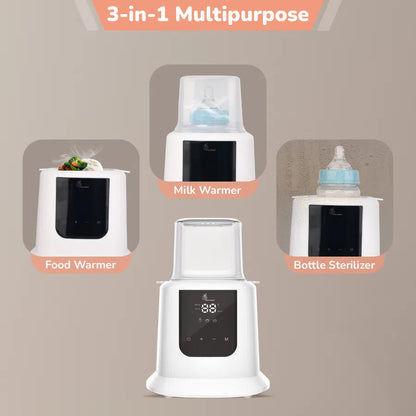 R for Rabbit Hot Bot Smart Baby Bottle Warmer 3-in-1 Multifunctionality And LED Smart Touch Screen