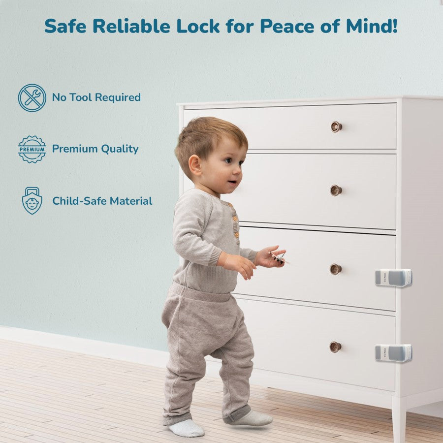 R for Rabbit Protector Plus Drawer Locker Baby Safety Lock for Drawers