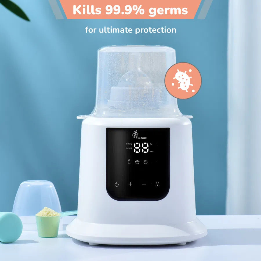 R for Rabbit Hot Bot Smart Baby Bottle Warmer 3-in-1 Multifunctionality And LED Smart Touch Screen