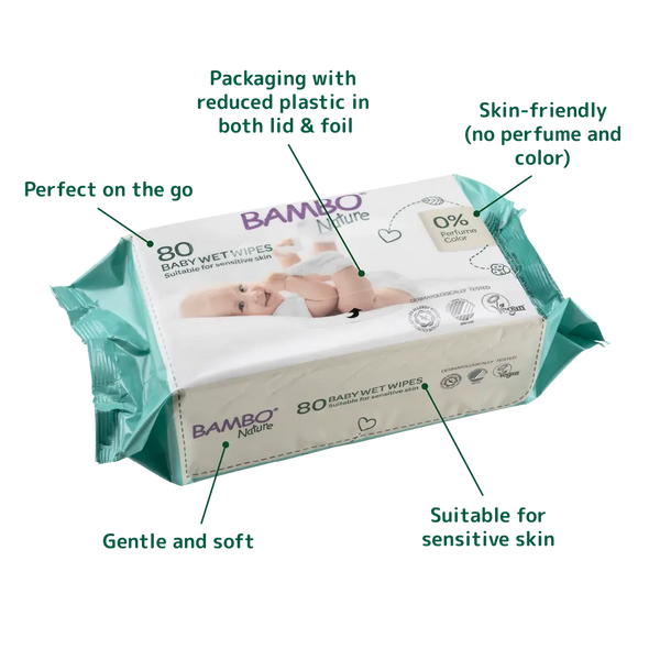 Bambo Nature Wet Wipes