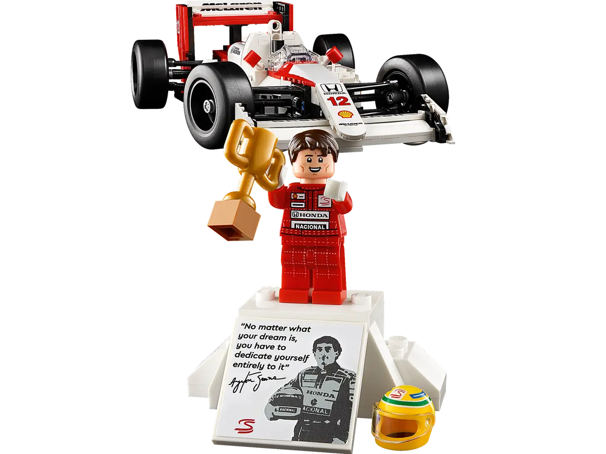 LEGO Icons McLaren MP4/4 & Ayrton Senna