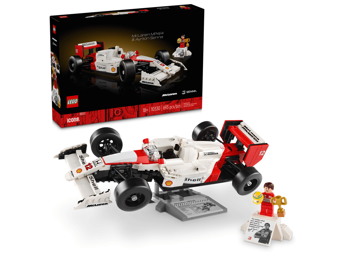 LEGO Icons McLaren MP4/4 & Ayrton Senna