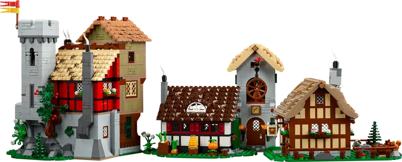 LEGO Medieval Town Square