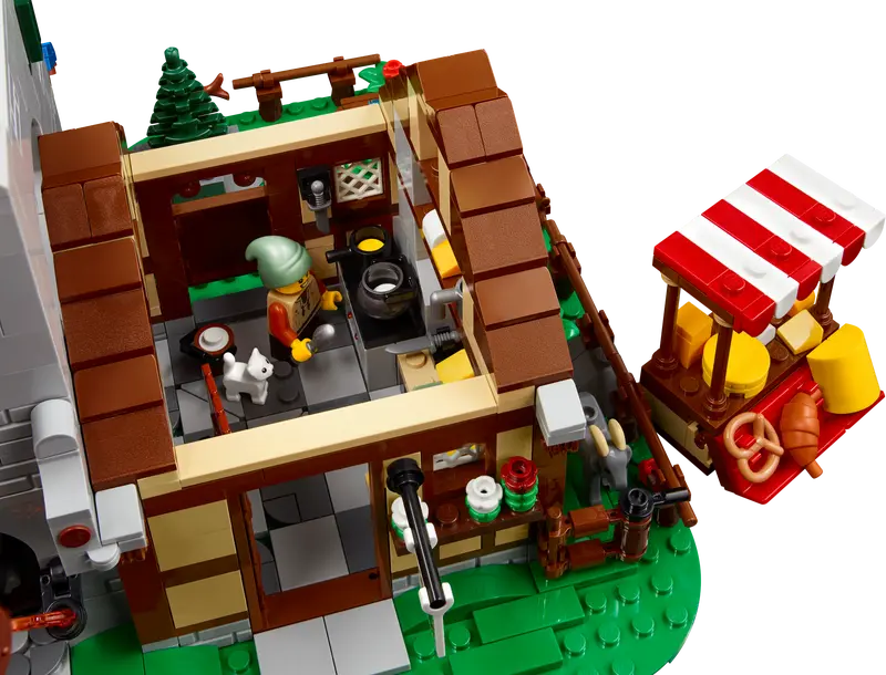 LEGO Medieval Town Square