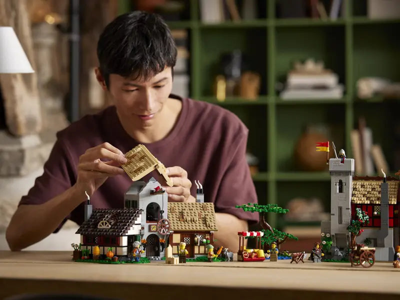 LEGO Medieval Town Square