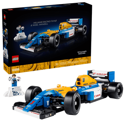 LEGO Williams Racing FW14B & Nigel Mansell