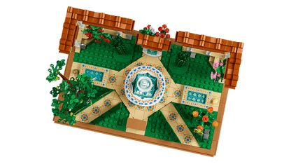 LEGO Fountain Garden