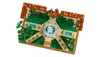 LEGO Fountain Garden