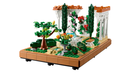 LEGO Fountain Garden