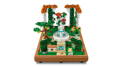 LEGO Fountain Garden