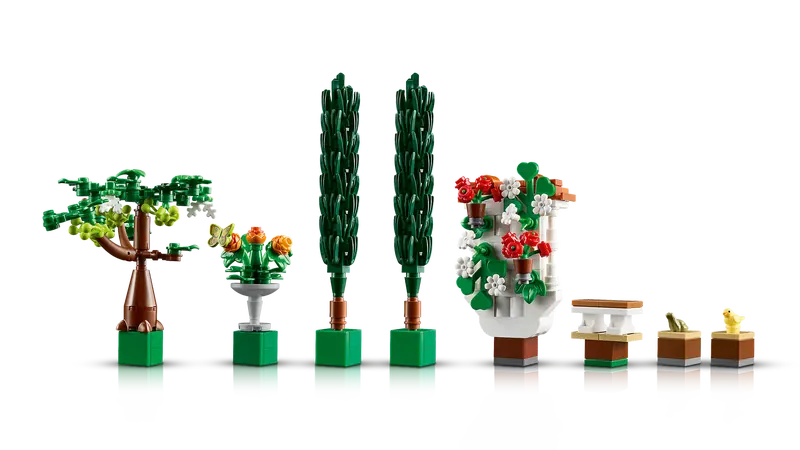 LEGO Fountain Garden