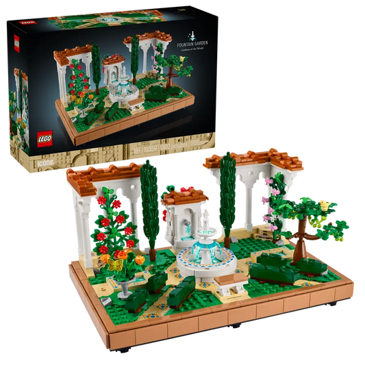 LEGO Fountain Garden