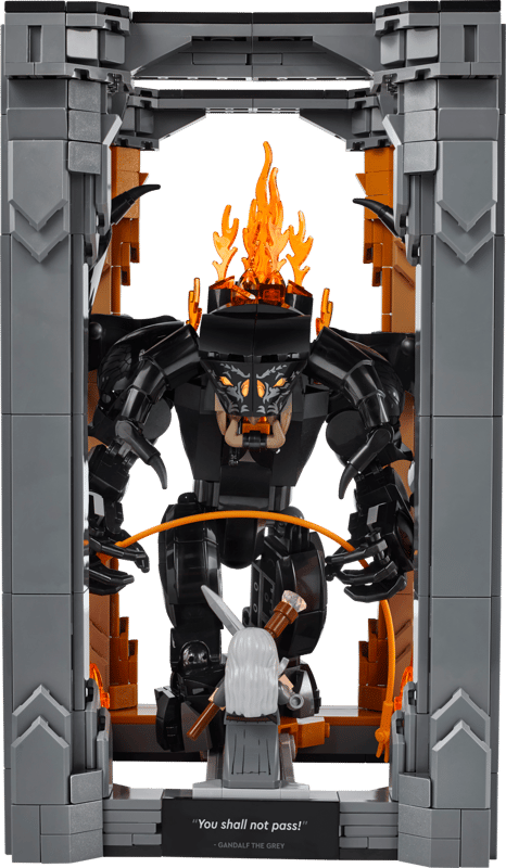 LEGO The Lord of The Rings: Balrog Book Nook