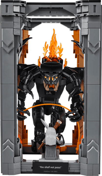 LEGO The Lord of The Rings: Balrog Book Nook