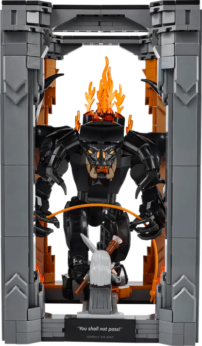 LEGO The Lord of The Rings: Balrog Book Nook